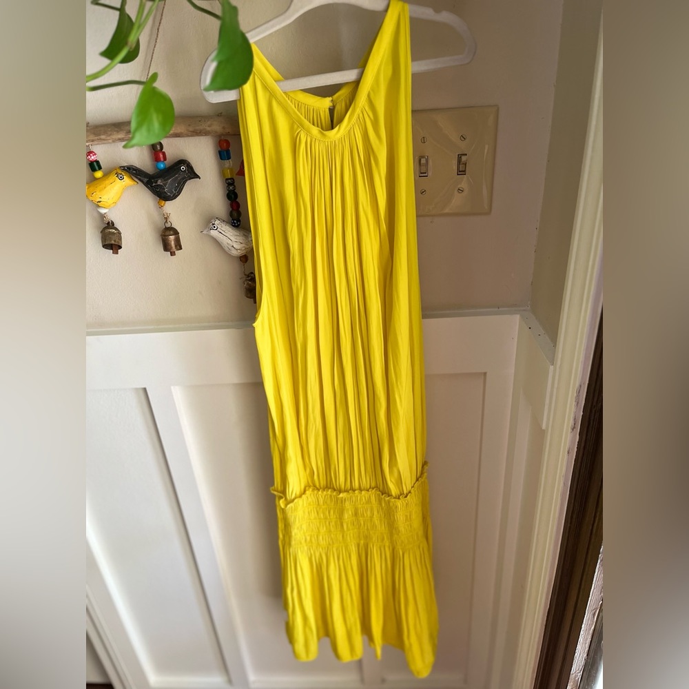 Ramey brook Paris dress in yellow L
